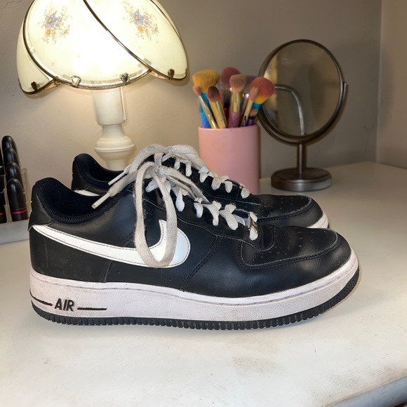 Nike Other - Nike Air Force 1 Size 7 314192-094 Black/White Red Tag